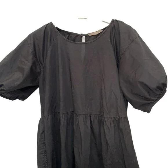 Everlane black tiered crsip cotton classic SHIRT shirt 4 - Picture 3 of 3